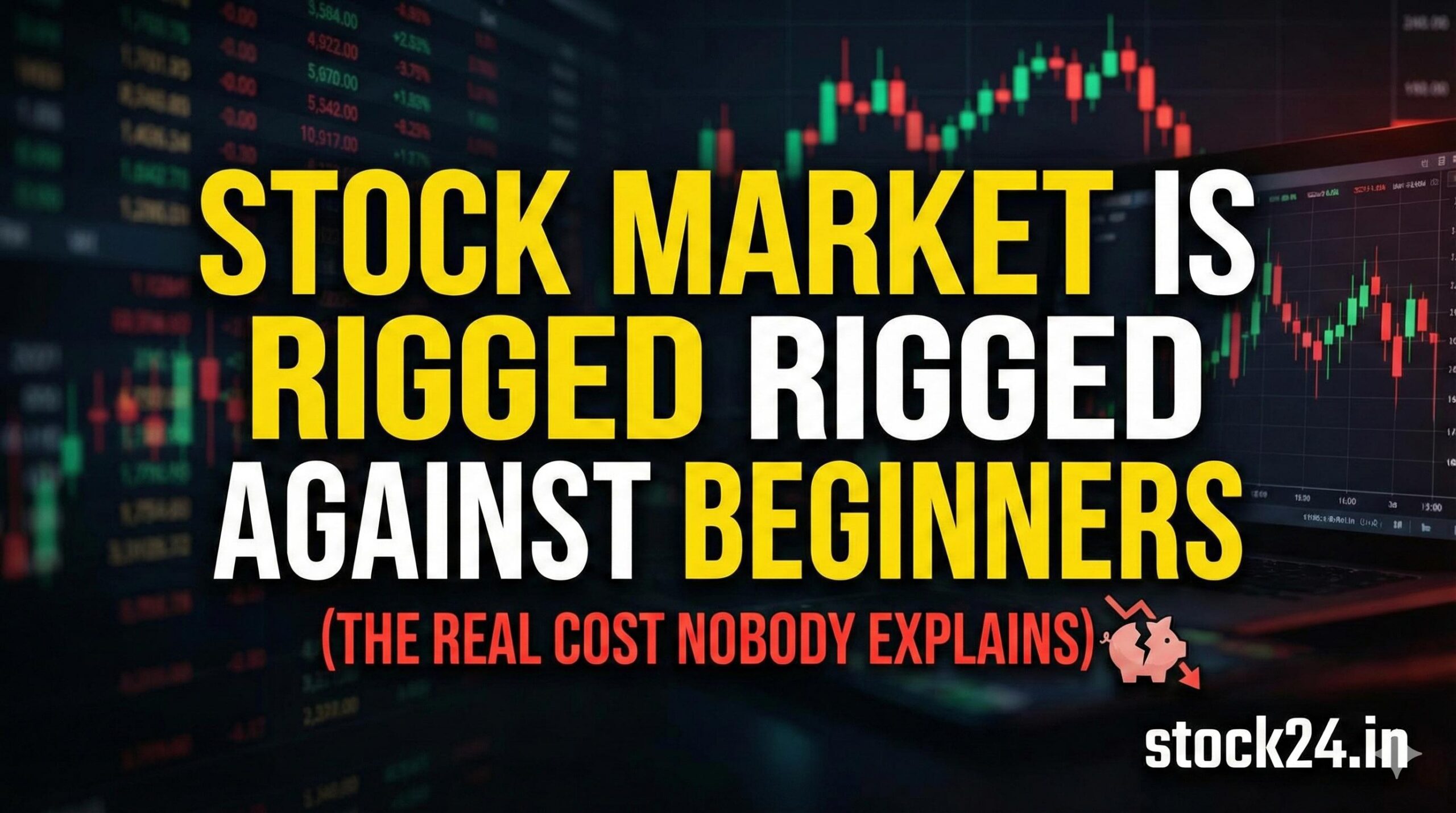 Stock Market Is Rigged Against Beginners: The Real Cost Nobody Explains